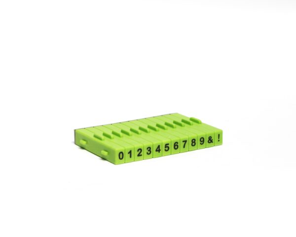 Attachable Numbers Stamp Set 12 pcs
