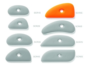 Soft Silicone Rib 5 - Orange