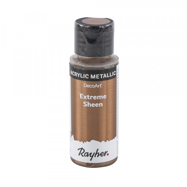 acrylverf rayher - mocca metallic extreme glans 59ml
