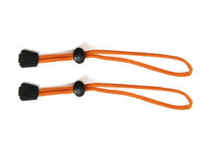 Clay Bag Ties - Reusable - Orange (2 ct)
