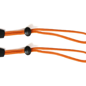 Clay Bag Ties - Reusable - Orange (2 ct)
