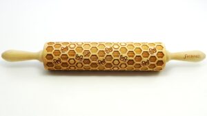decoratie-deegrol 43cm Honeycomb