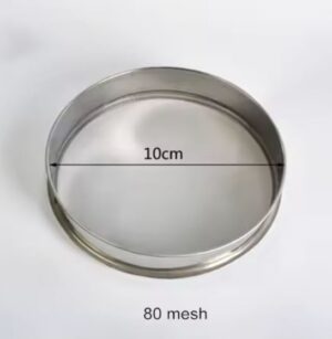 glazuurzeef alu 10cm 80 mesh