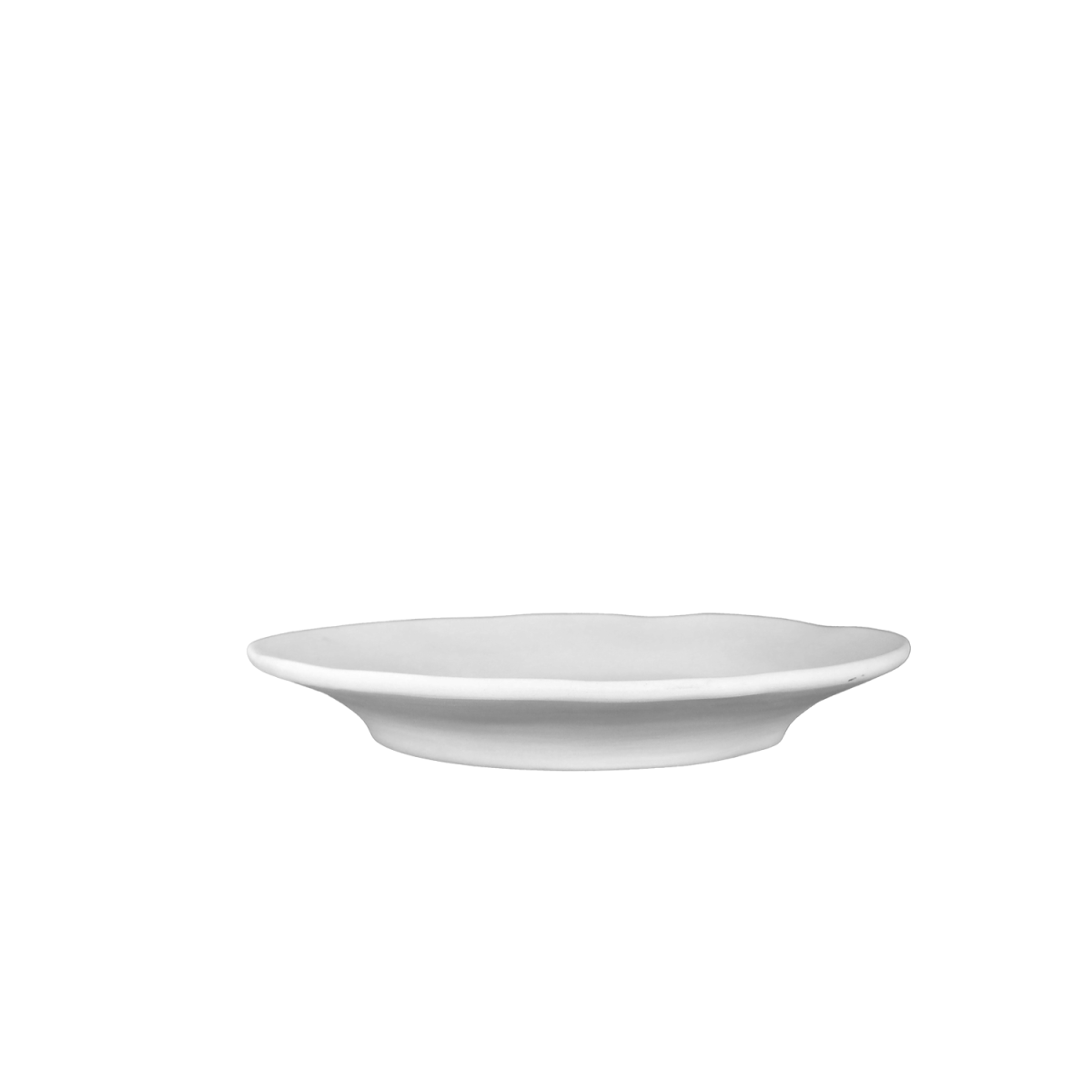 HANDVORM DESSERTBORD DIAM 23CMX H 3.5CM