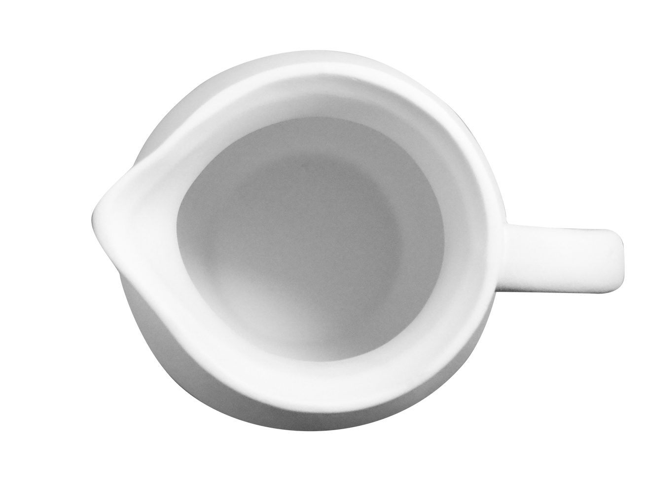 Kan met oor, H 13 cm, diam. 11 cm, 0.5 liter