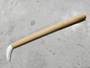 kalligrafie penseel, geitenhaar met bamboo handvat