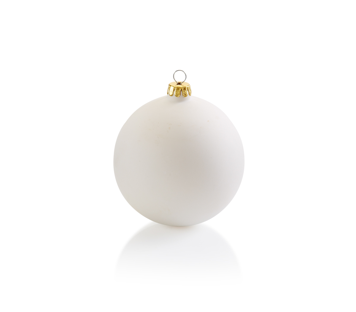 KERSTBAL MET HAAKJE XL 10 CM