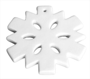Sneeuwvlok plat diam 11cm
