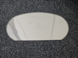 lomer metaal getand 10 cm